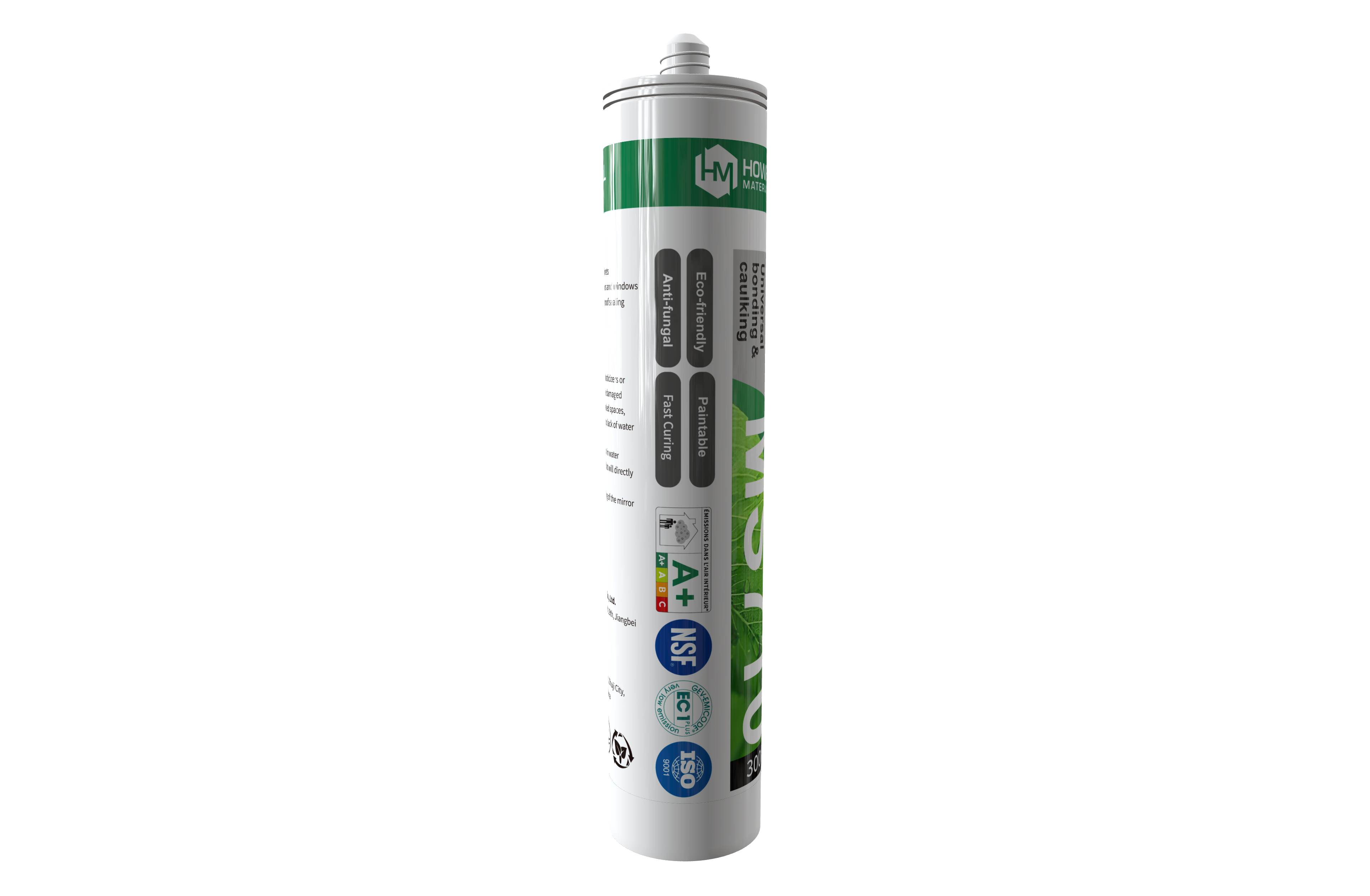 Sellador de polímero ultra cristal de alta táctica y resistencia para unión estructural para enlaces estructurales