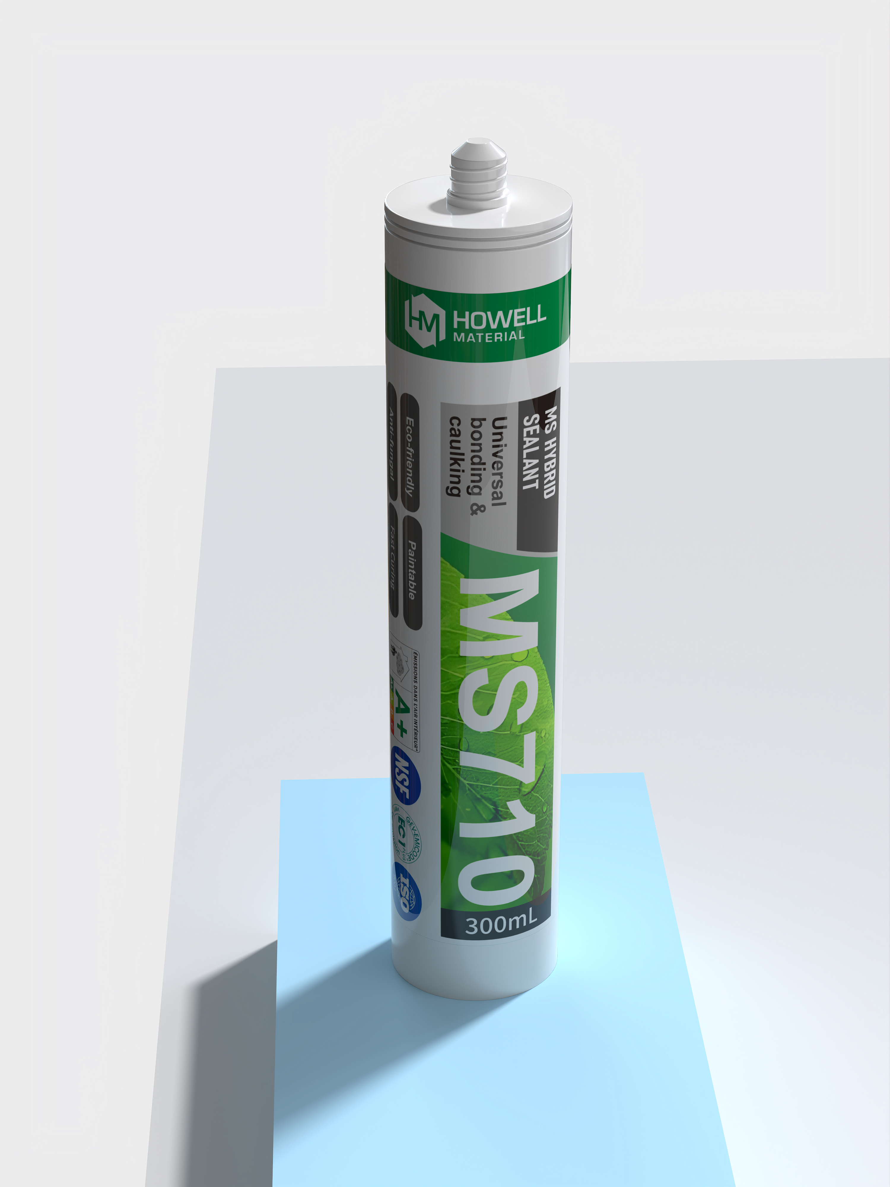 Sellador de polímero ultra cristal de alta táctica y resistencia para unión estructural para enlaces estructurales