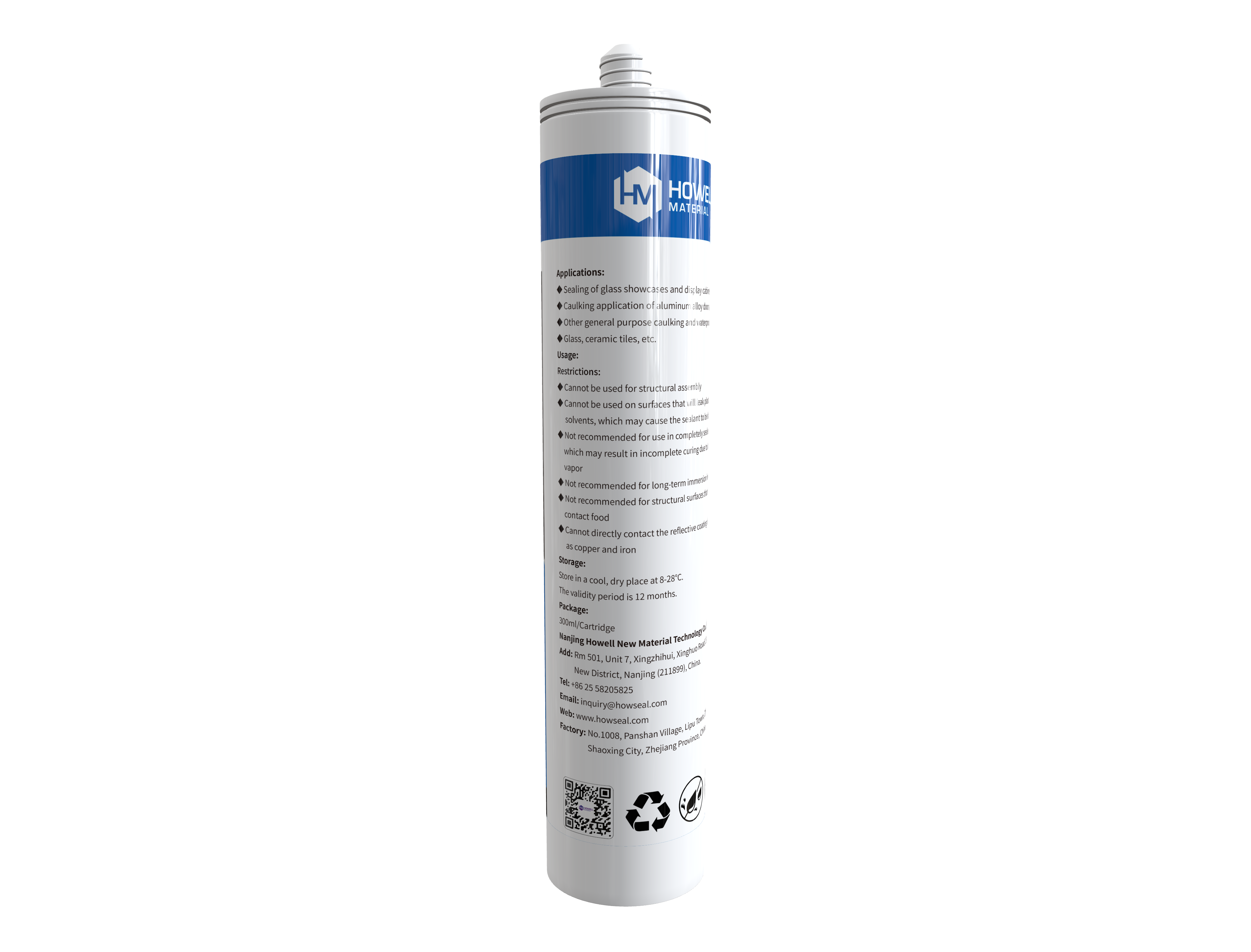 NA500 Propósito general Sellador de silicona neutral para la decoración del hogar