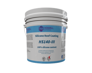 HS140-III Cubro de techo plano de silicona de alto rendimiento: protección flexible, a prueba de fugas y antienvejecimiento para la restauración de techo plano de larga duración