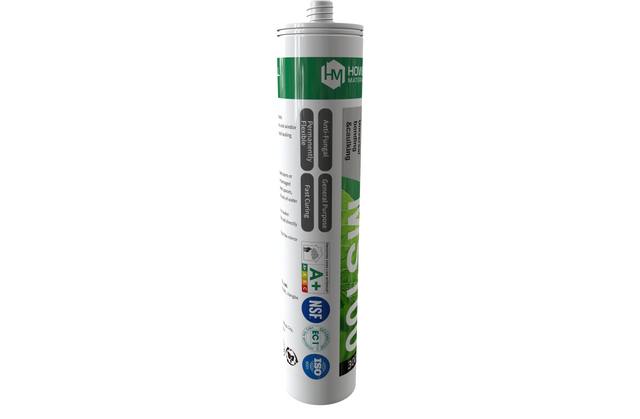 MS100 Adhesivo de sellador híbrido MS translúcido MS100 para decoración estructural