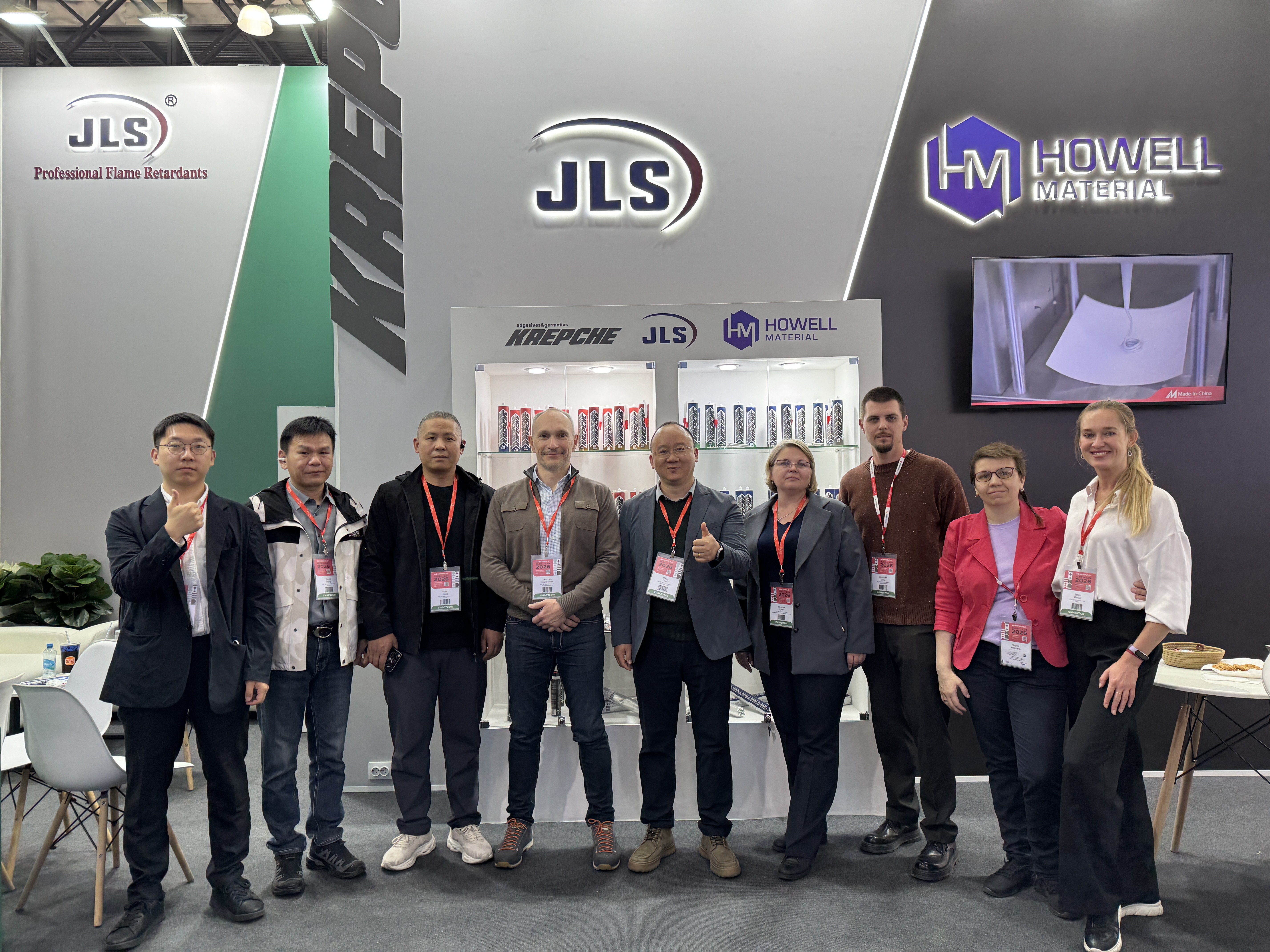 Howell concluye con éxito su participación en MosBuild 2026