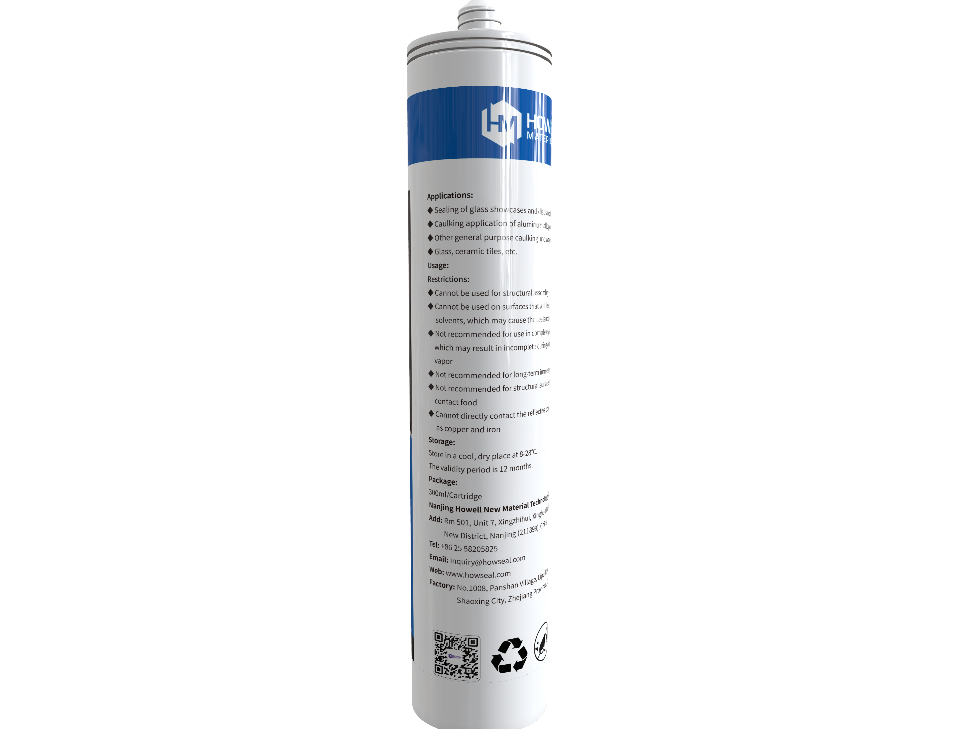 WR49 selladores de silicona altamente climatizables para aplicaciones arquitectónicas, decorativas e industriales