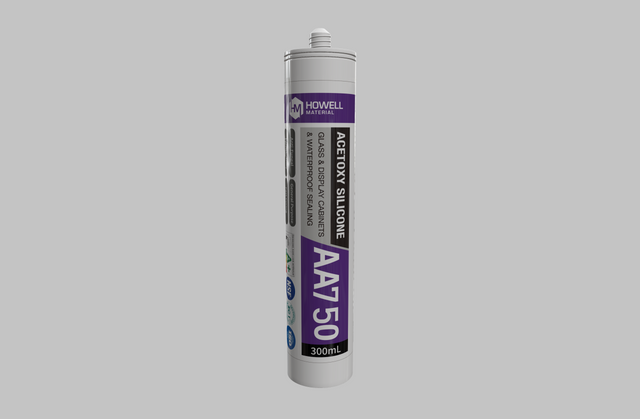Selladores de silicona de alto grado acéticos AA750 para aleaciones de vidrio y aluminio de 310 ml de 310 ml