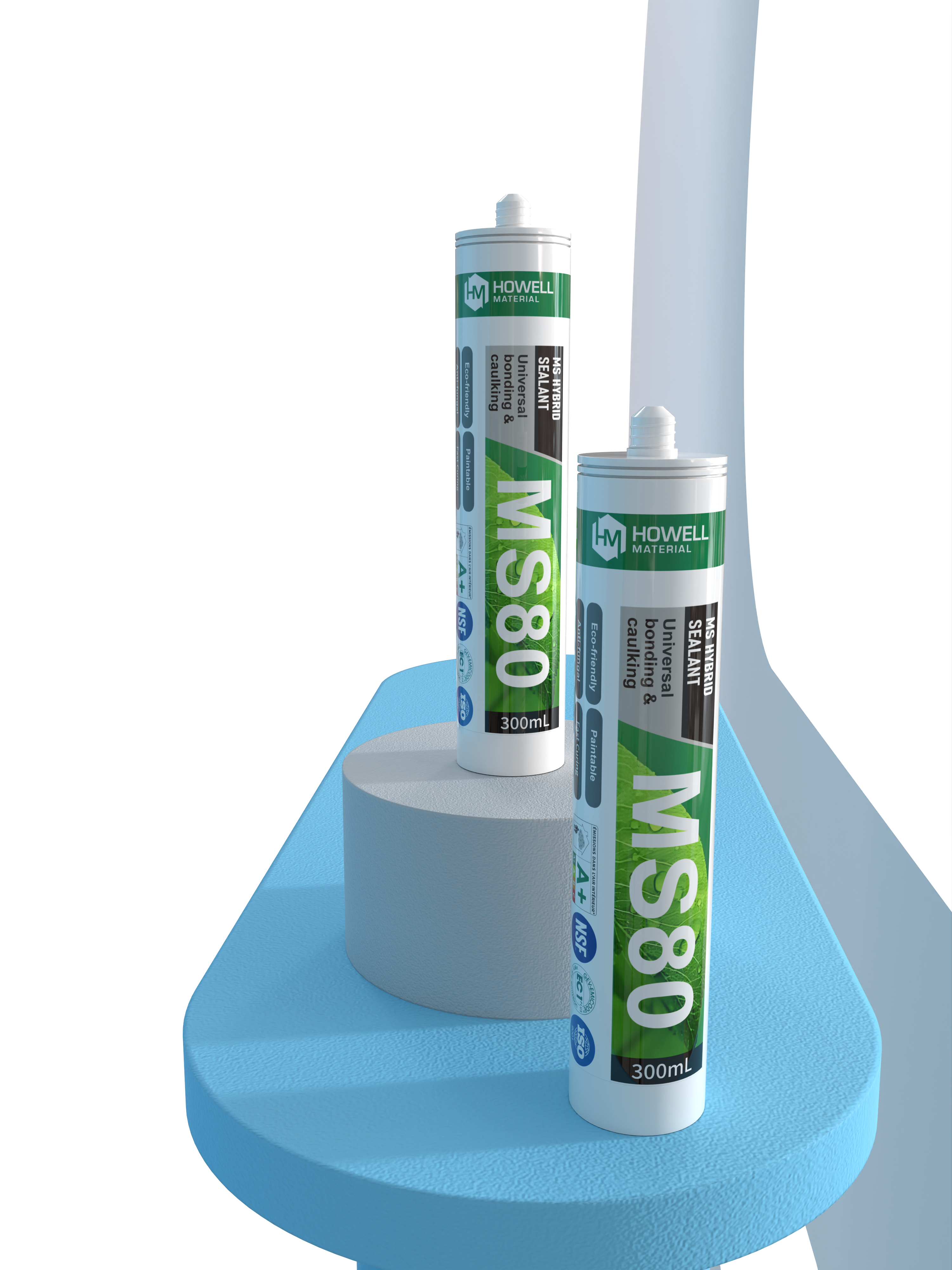 MS80 SUPER ENDICIÓN Adhesivo de sellador de polímero MS para decoración estructural