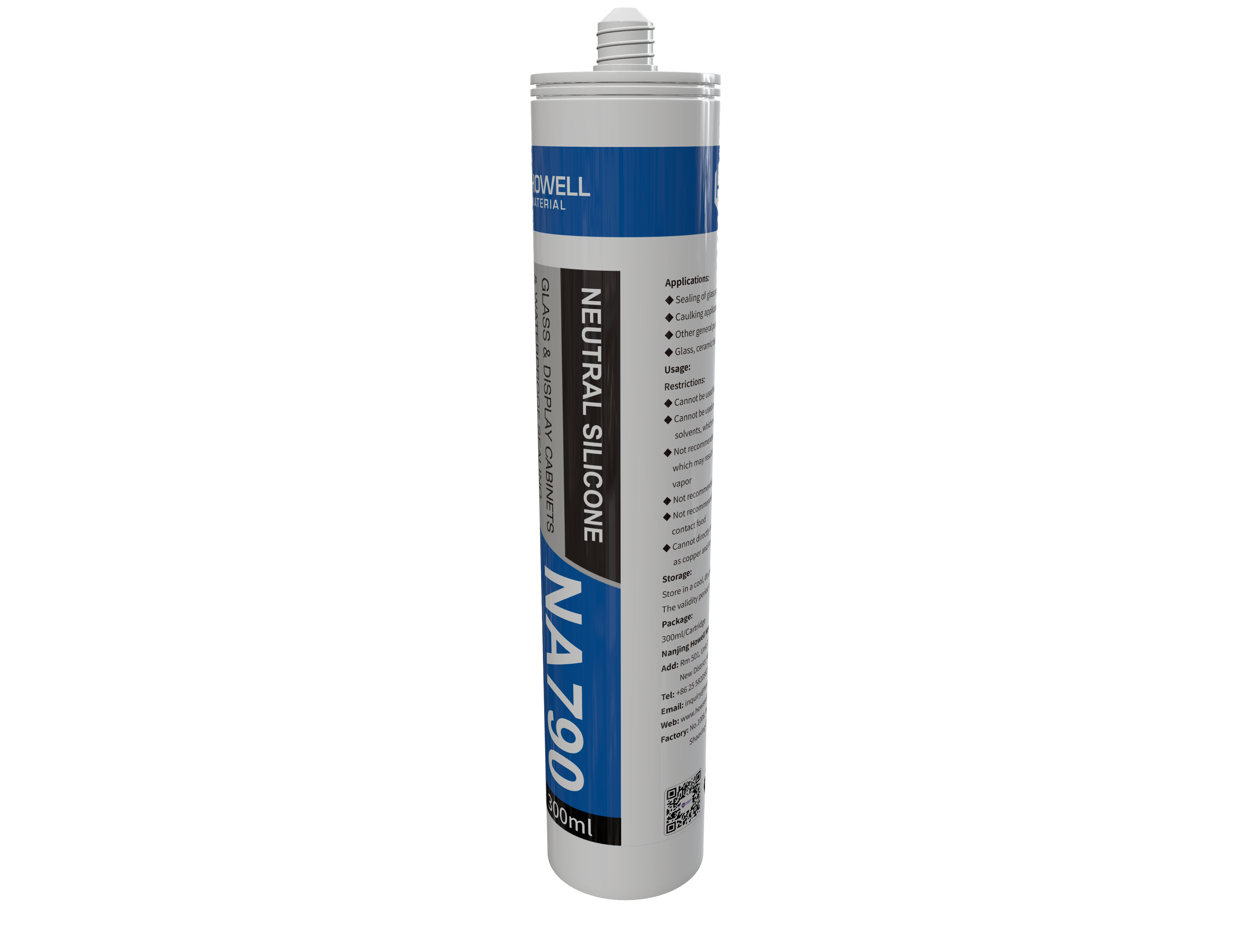 NA790 Alto grado de sellador de silicona neutral de propósito para la decoración del hogar