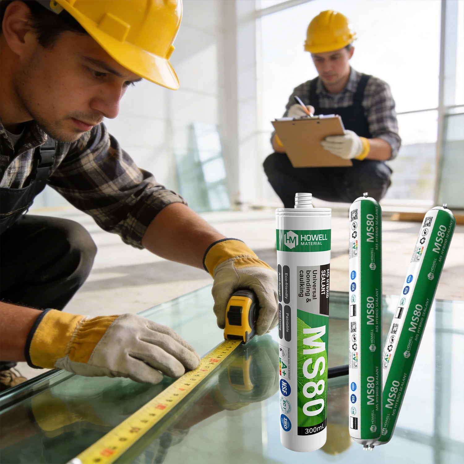 Sellador de enlace estupendo del polímero del ms HM-MS80 para la decoración estructural