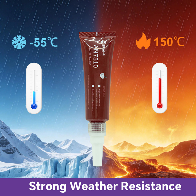 AN7510: el sellador de juntas anaeróbico cura a temperatura ambiente