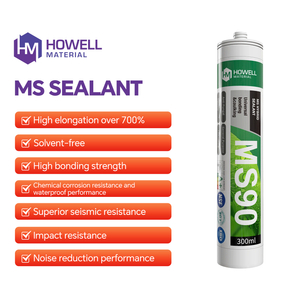 MS90 — Adhesivo sellador híbrido MS premium para decoración estructural