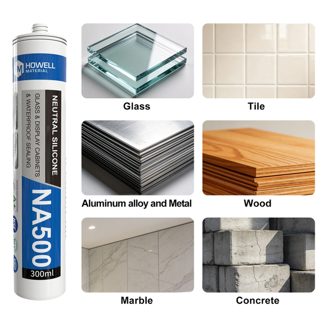 NA500 Propósito general Sellador de silicona neutral para la decoración del hogar