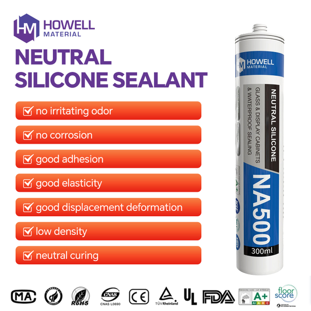 NA500 Propósito general Sellador de silicona neutral para la decoración del hogar